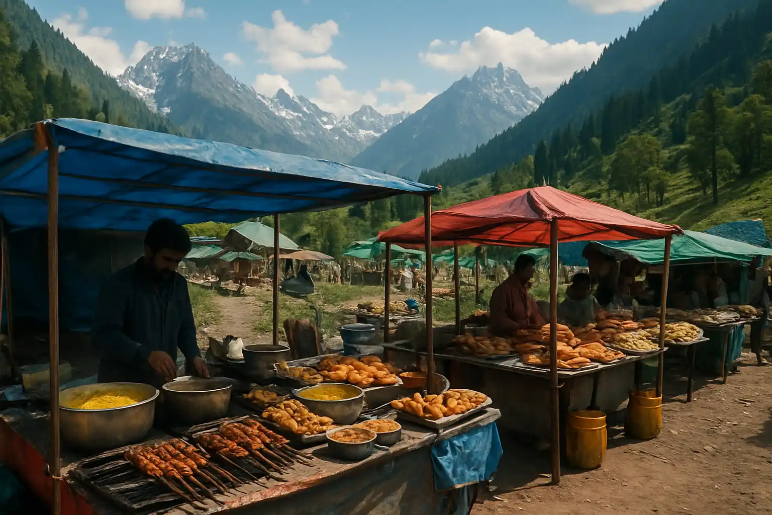4. Local Food Stalls - YahTrip Travel Guide