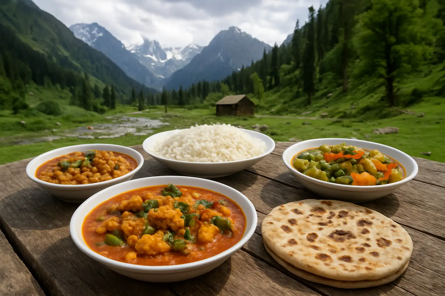 Vegetarian Food in Sonamarg - YahTrip Travel Guide