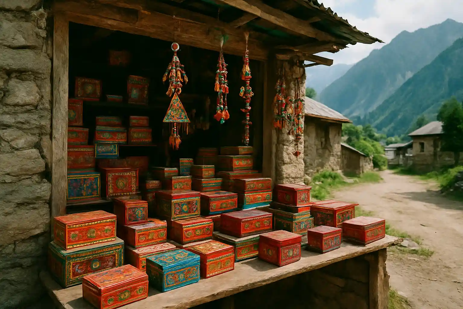 2. Traditional Paper Mache Products - YahTrip Travel Guide