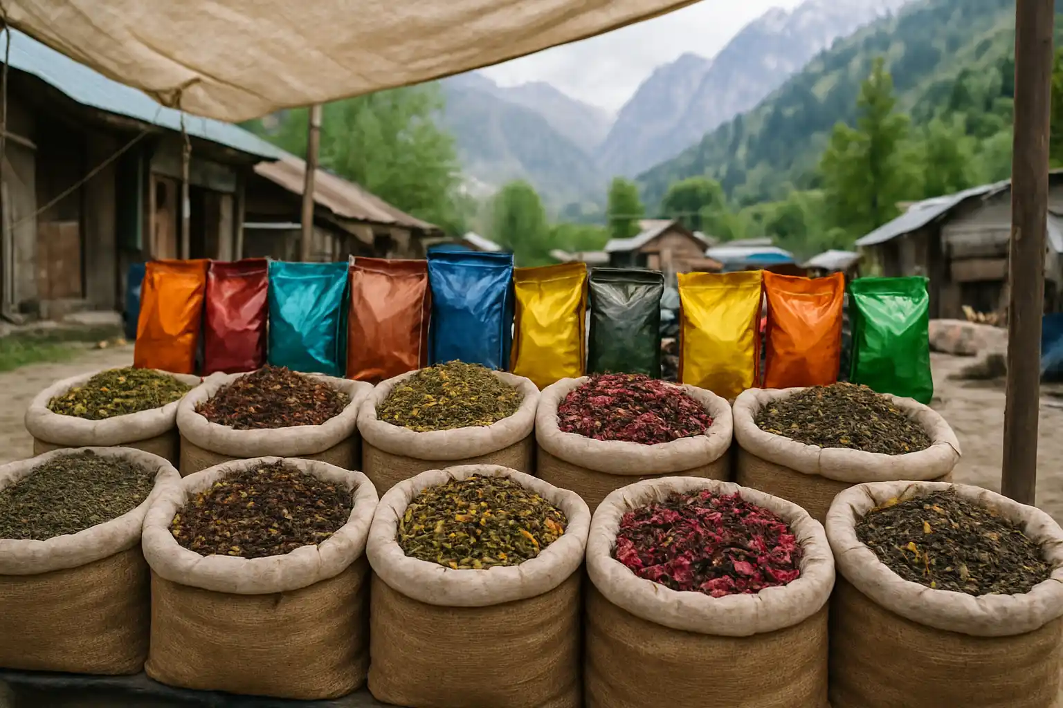 3. Kashmiri Tea Blends - YahTrip Travel Guide