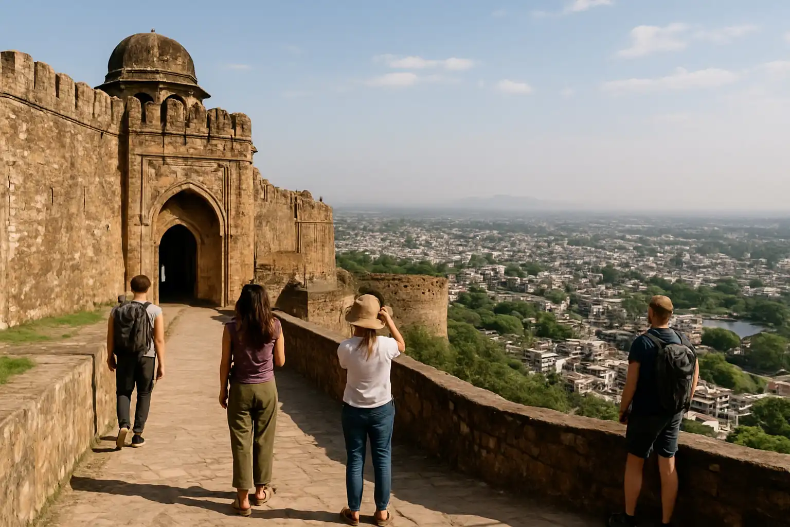 2. Explore Bahu Fort - YahTrip Travel Guide