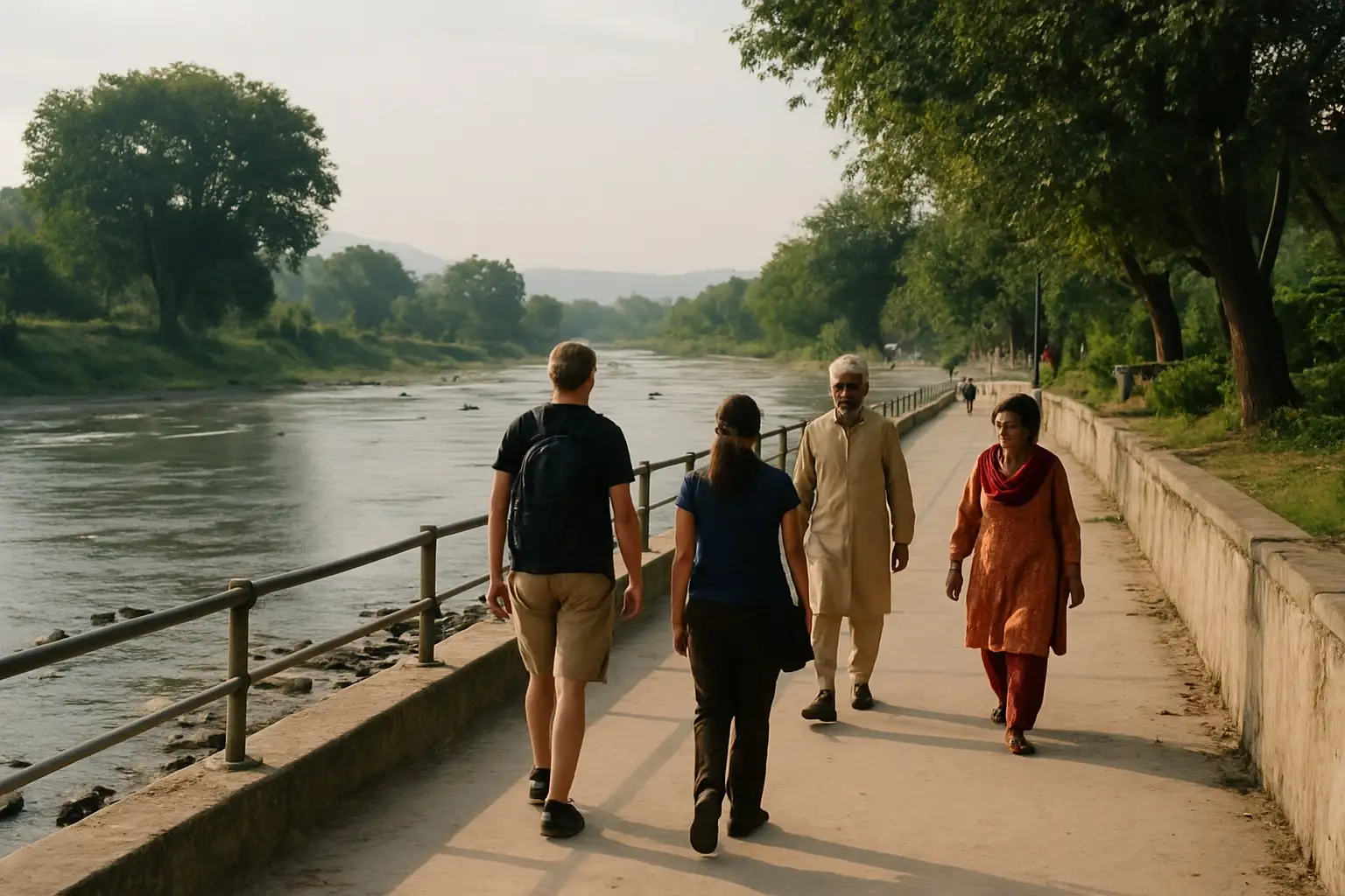 3. Enjoy a Walk Along the Tawi River - YahTrip Travel Guide