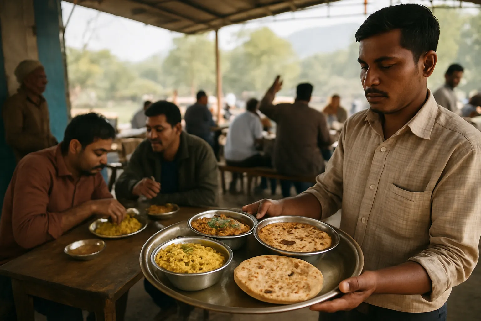 8. Experience Local Cuisine at Dhabas - YahTrip Travel Guide