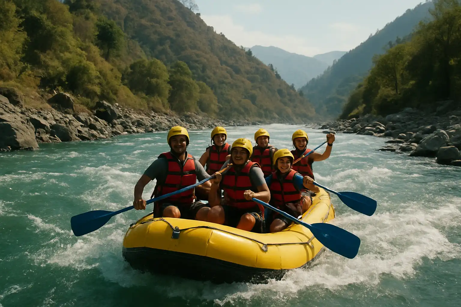 2. River Rafting on the Chenab River - YahTrip Travel Guide