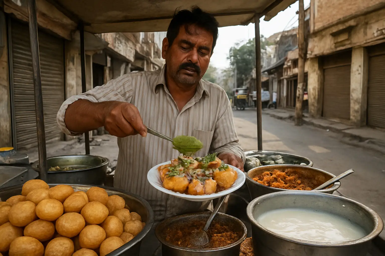 4. Dahi Puri - YahTrip Travel Guide