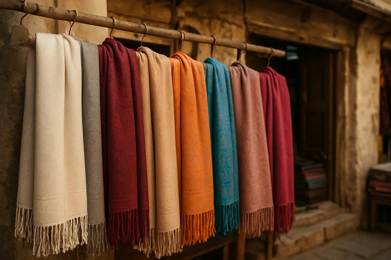 1. Pashmina Shawls - YahTrip Travel Guide