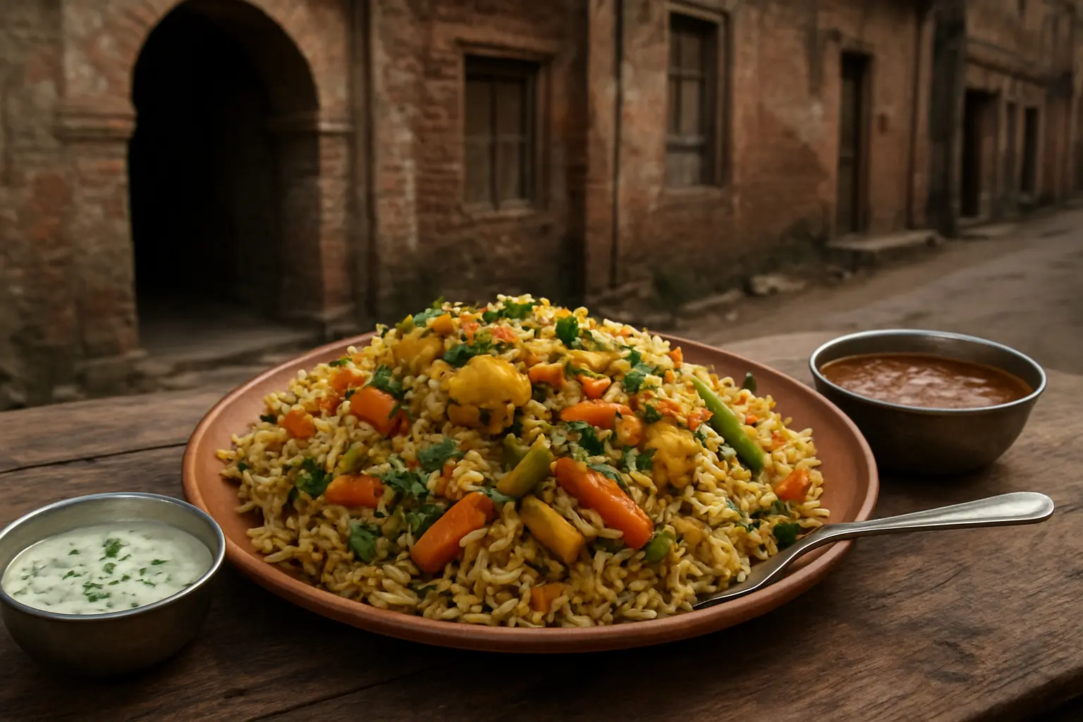 4. Vegetable Biryani - YahTrip Travel Guide