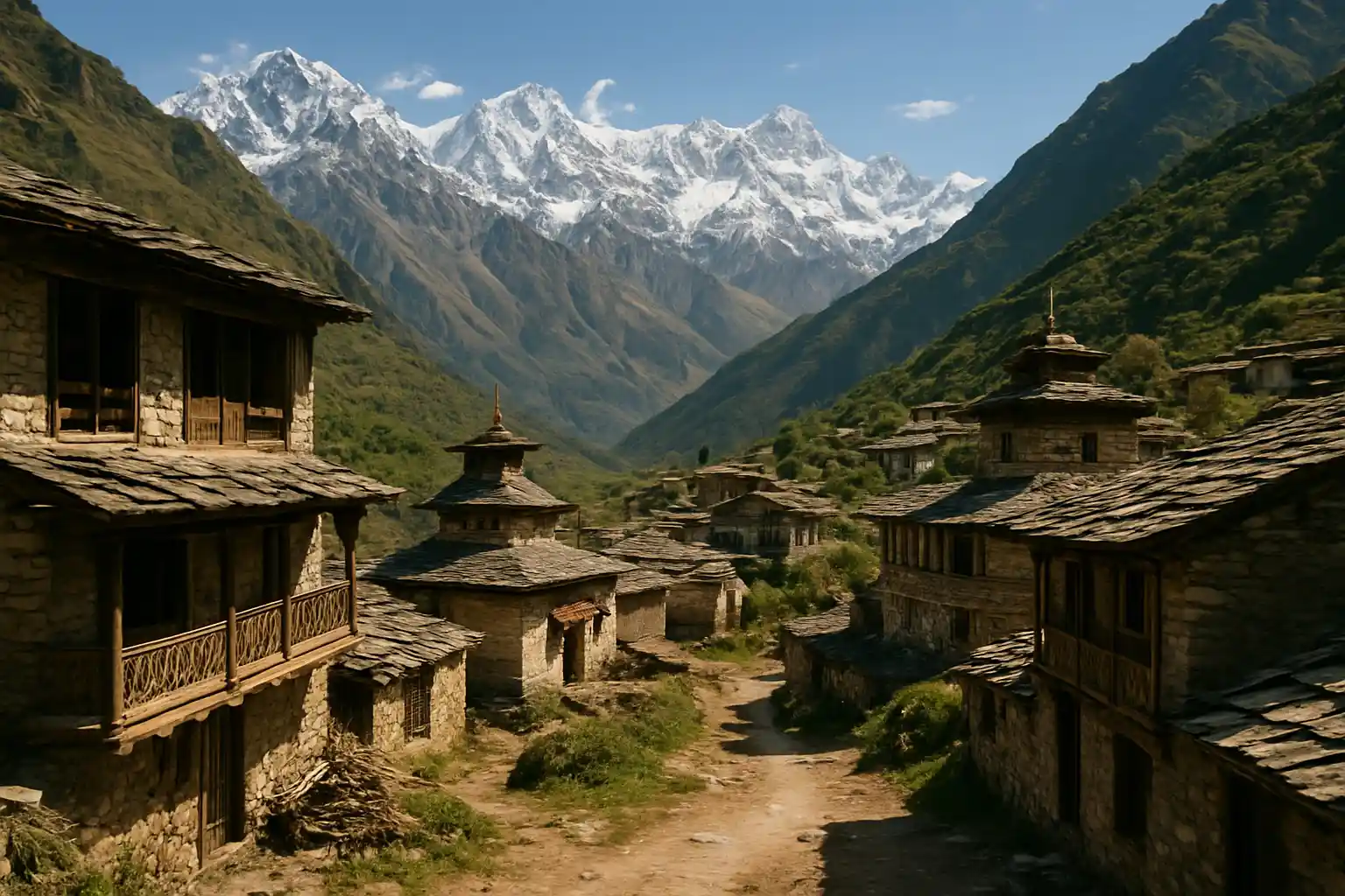 2. Explore Mana Village - YahTrip Travel Guide