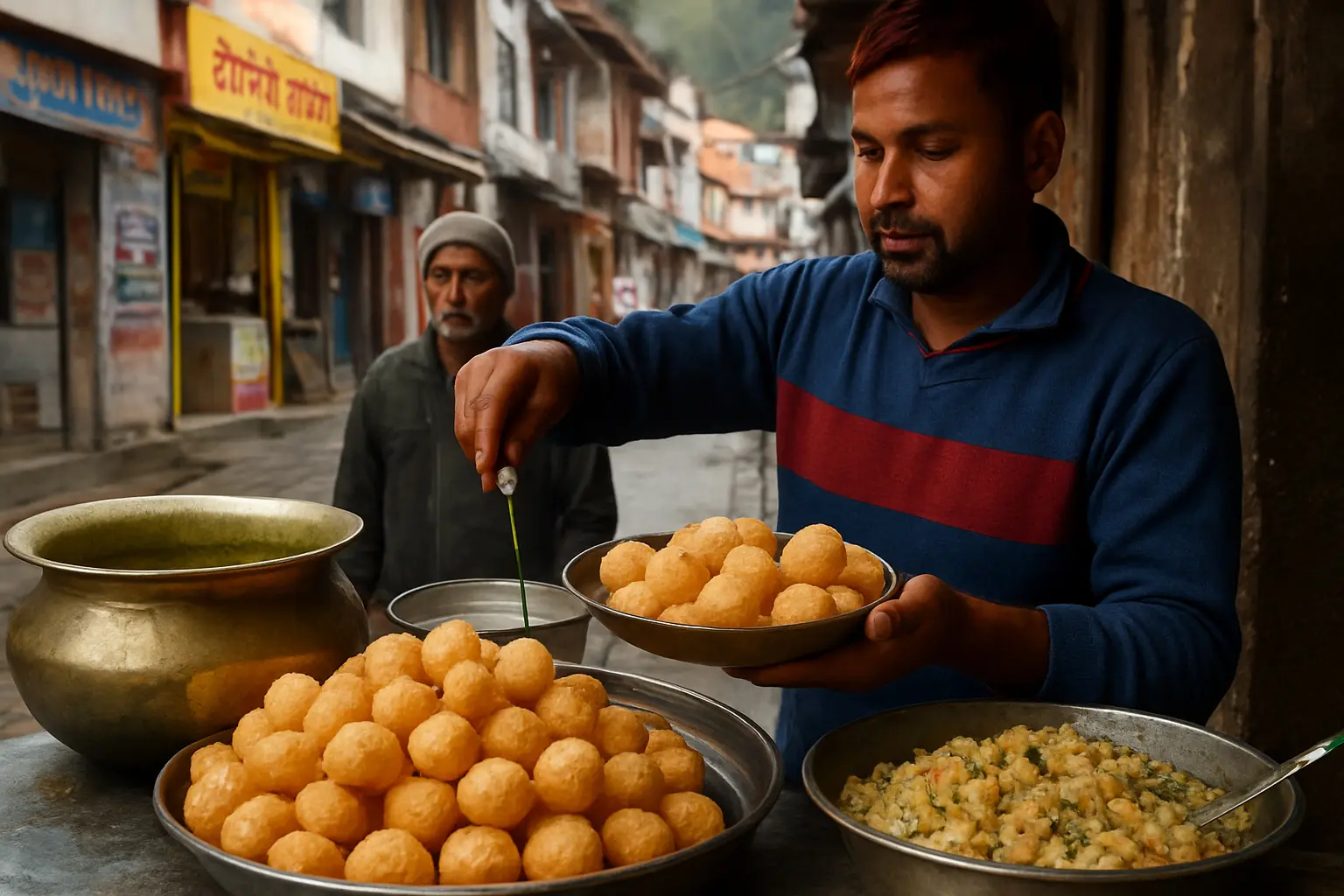 3. Pani Poori - YahTrip Travel Guide