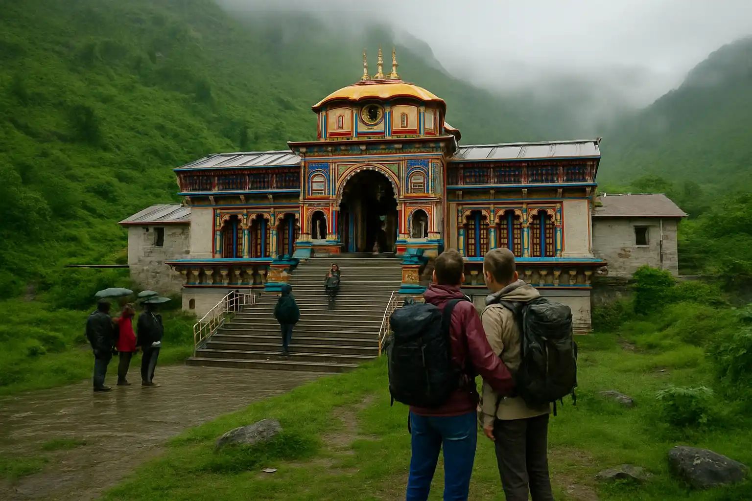 Badrinath in Monsoon - YahTrip Travel Guide