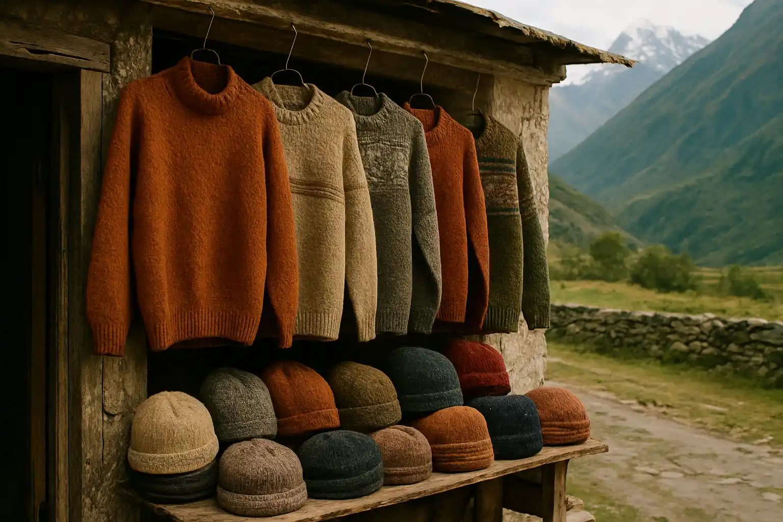 4. Woolen Garments - YahTrip Travel Guide