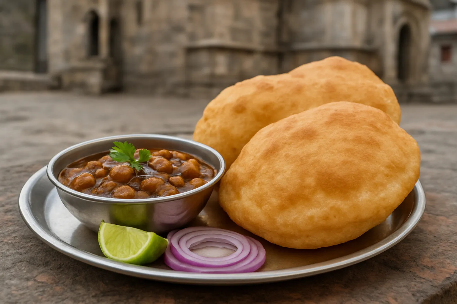 2. Chole Bhature - YahTrip Travel Guide