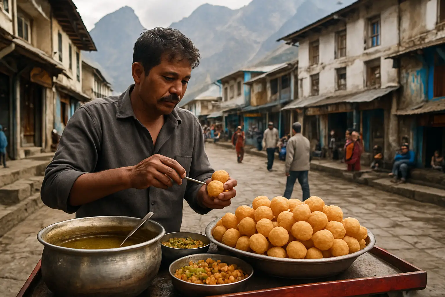 3. Pani Puri - YahTrip Travel Guide