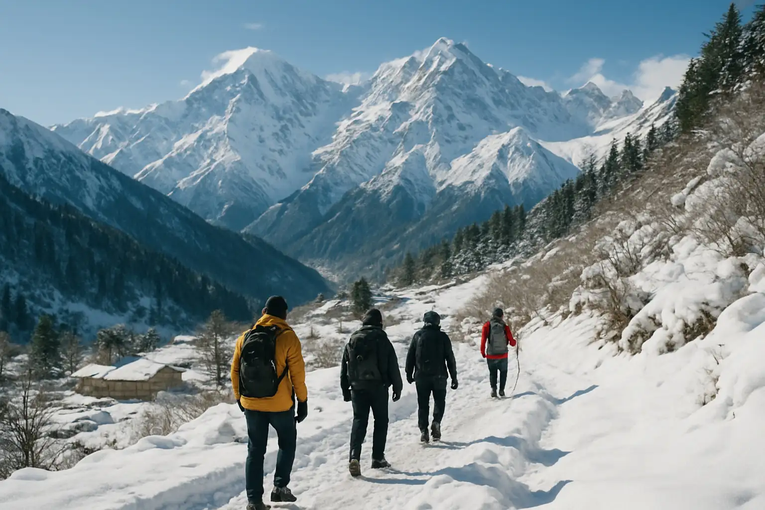 Auli in Winter - YahTrip Travel Guide
