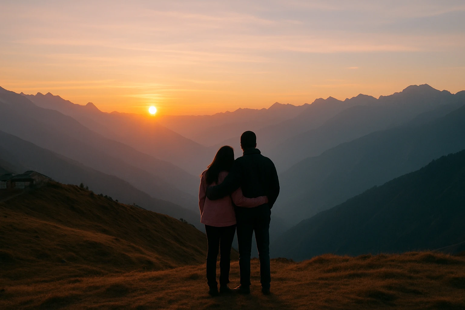 3. Sunrise at Auli - YahTrip Travel Guide