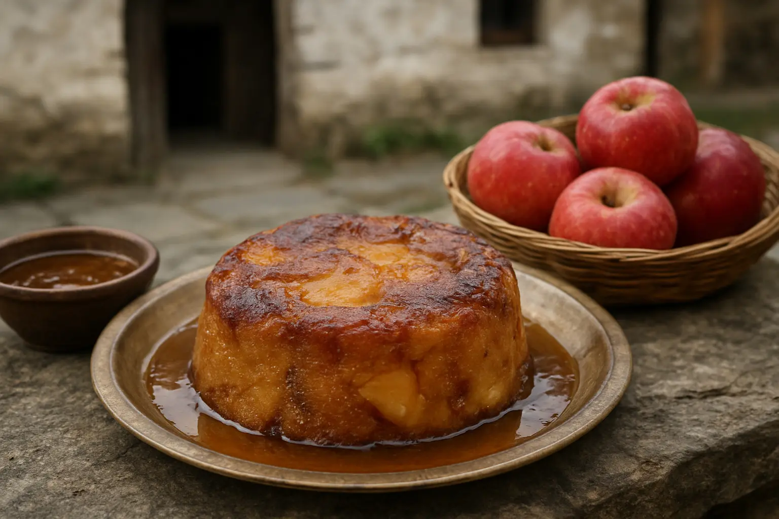 8. Apple Pudding - YahTrip Travel Guide