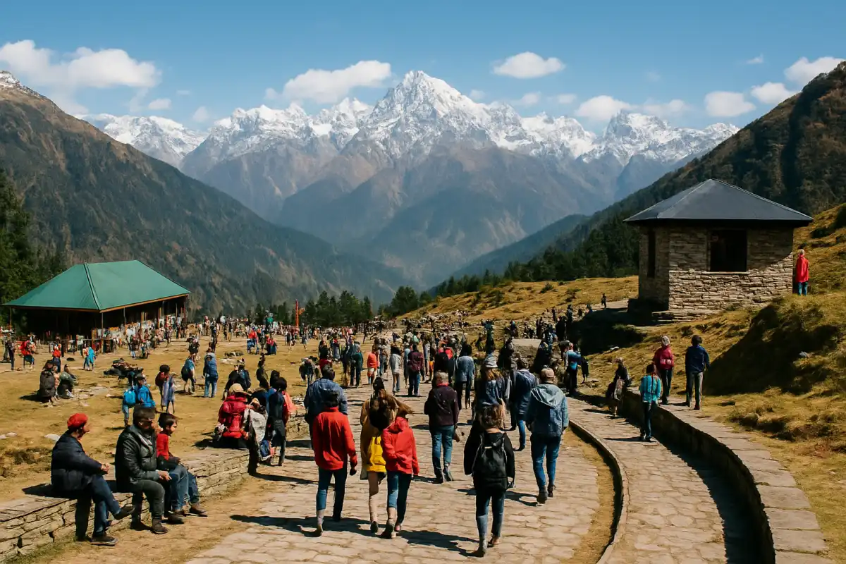 Peak Tourist Season in Auli - YahTrip Travel Guide